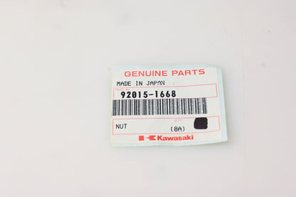 New OEM Kawasaki 92015-1668 Flanged Lock Nut NOS