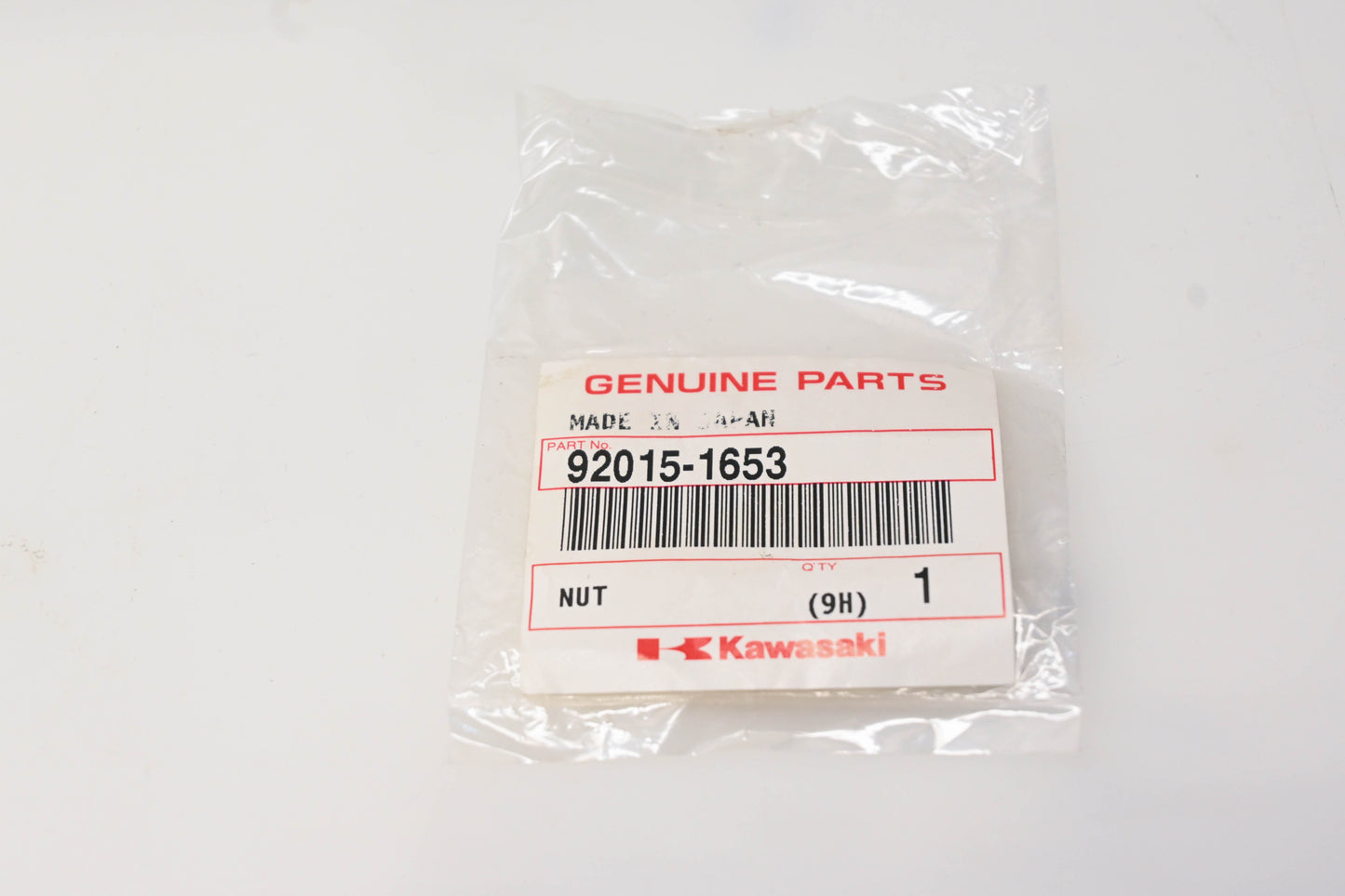New OEM Kawasaki 92015-1653 Steering Nut NOS