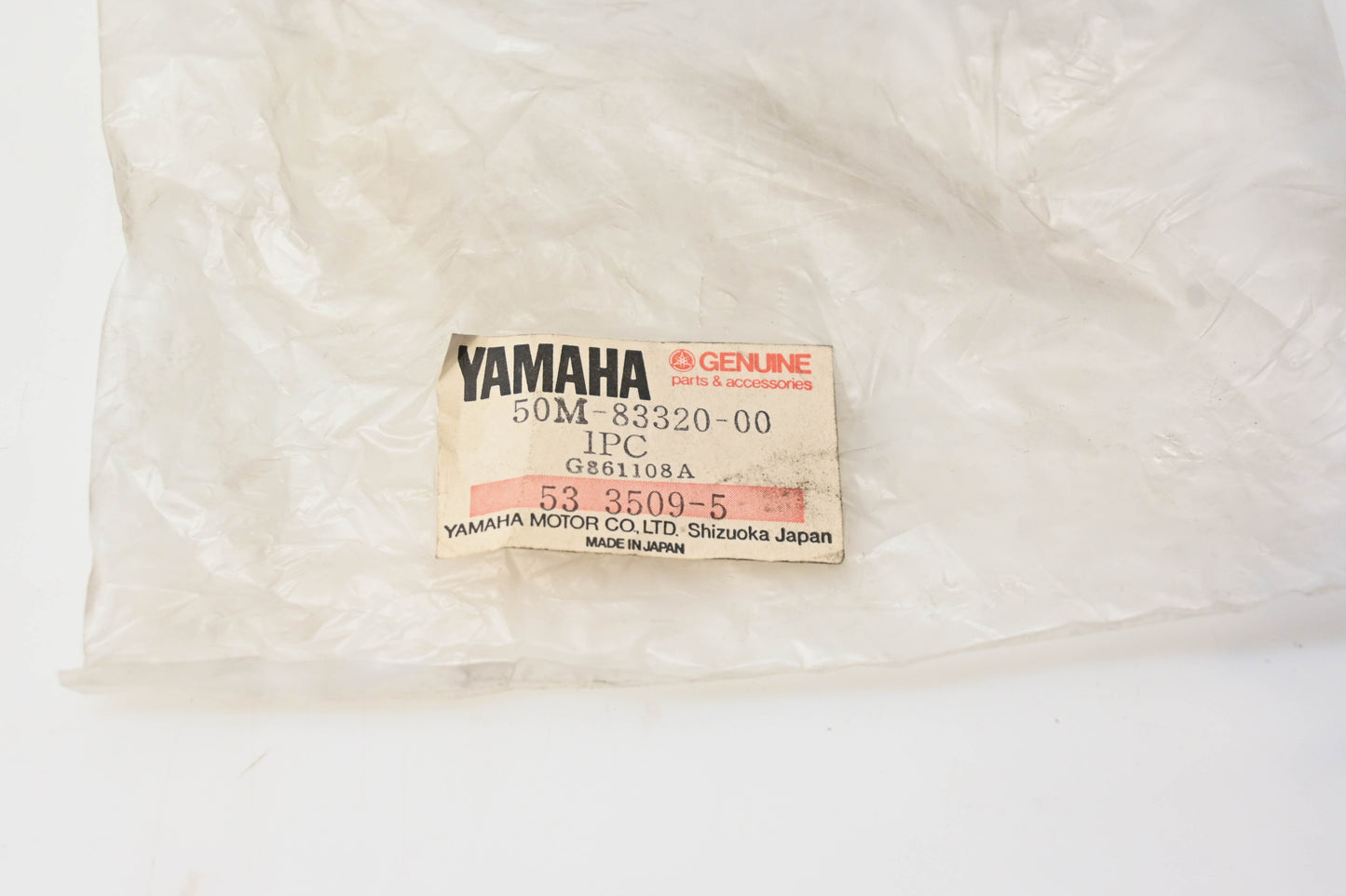 New OEM Yamaha 50M-83320-00-00 Front Flasher Light Assembly NOS