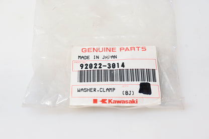 New OEM Kawasaki 92022-3014 Clamp Washers Qty 2 NOS