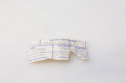 New OEM Yamaha 90119-06017-00 Bolts with Washers Qty 2 NOS