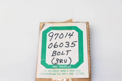 New OEM Yamaha 97014-06035-00 Bolts Qty 2 NOS