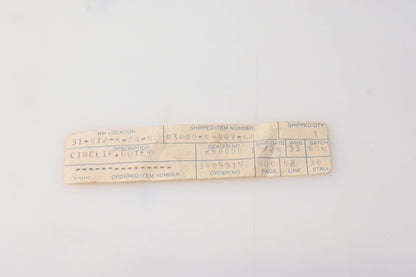 New OEM Yamaha 93440-64047-00 Outer Circlip NOS