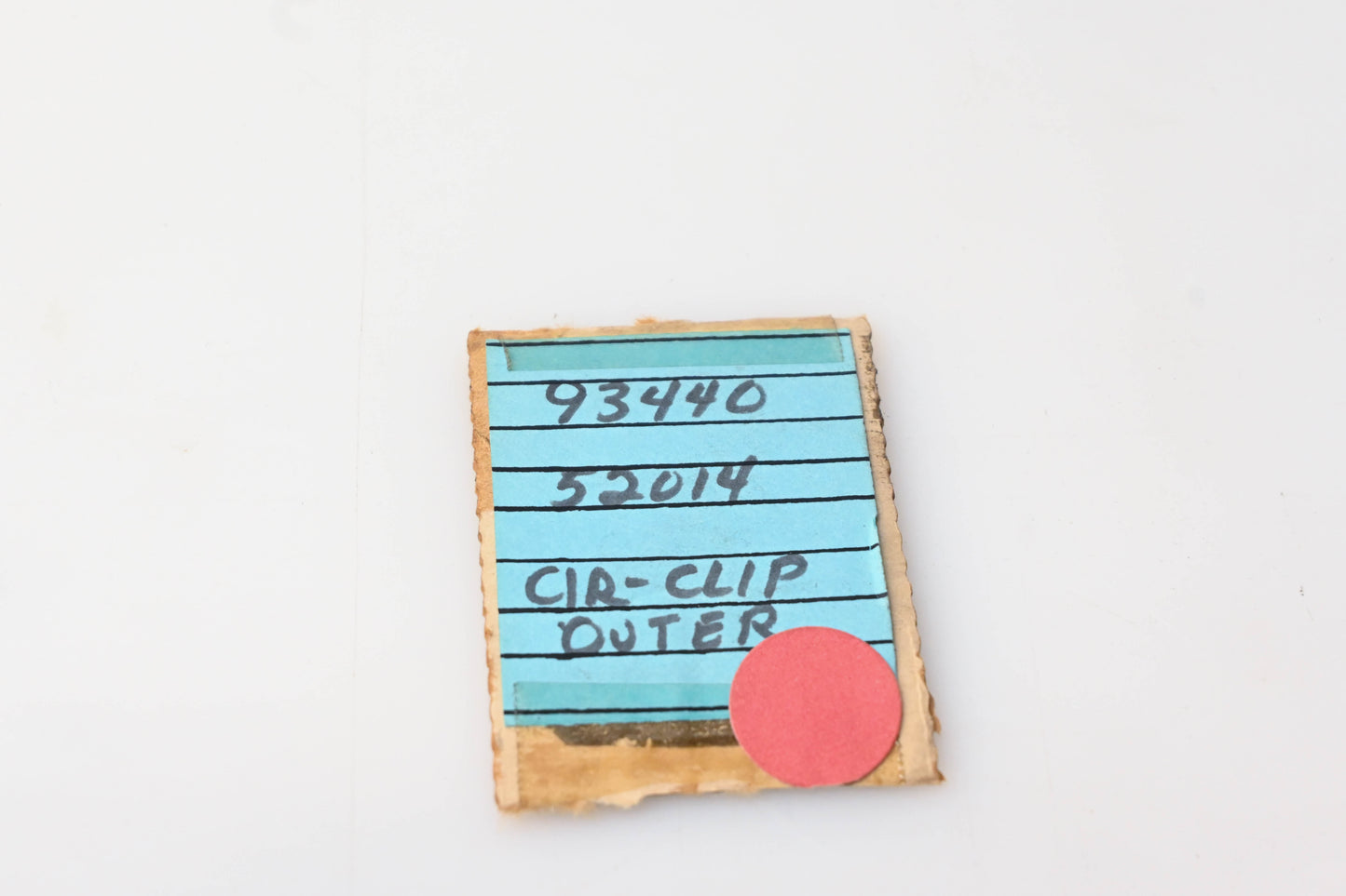 New OEM Yamaha 93440-52014-00 Outer Circlip NOS