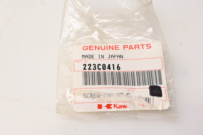 New OEM Kawasaki 223C0416 Screw With Washer NOS