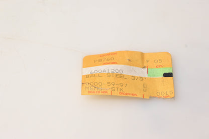 New OEM Kawasaki 600A1200 3/8 Steel Ball NOS