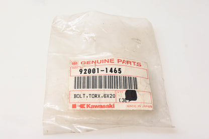 New OEM Kawasaki 92001-1465 Ignition Switch Torque Bolt 6x20 NOS