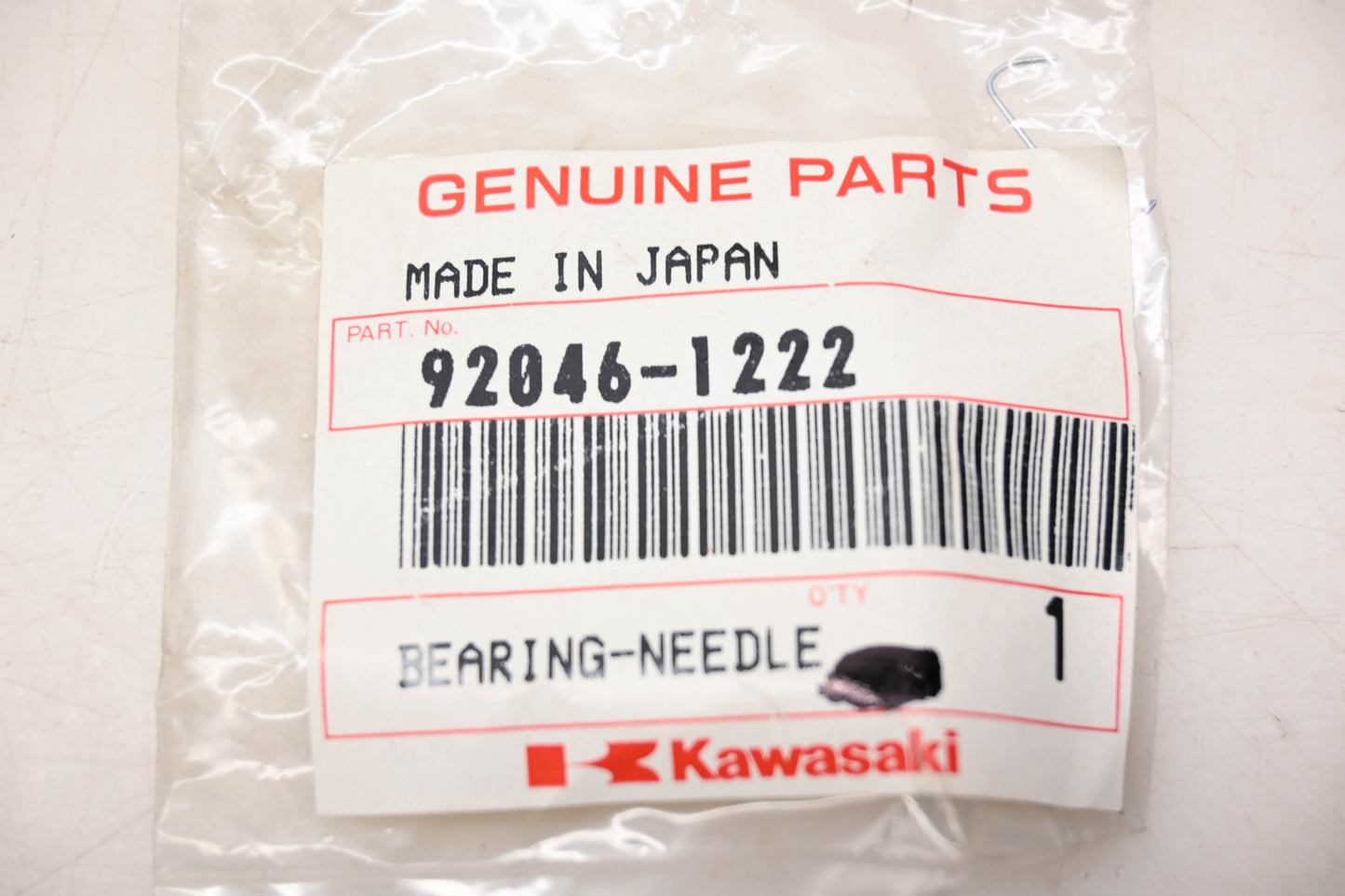 New OEM Kawasaki 92046-1222 Bearing Needle NOS