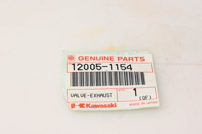New OEM Kawasaki 12005-1154 Exhaust Valve NOS