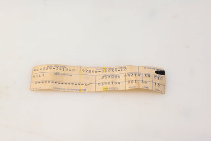 New OEM Yamaha 97306-06035-00 Bolt NOS