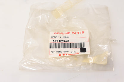 New OEM Kawasaki 671B2560 60mm O-Ring NOS