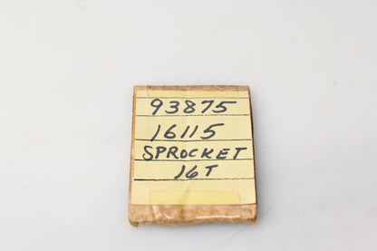 New OEM Yamaha 93875-16115-00 Drive Sprocket NOS