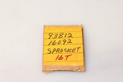 New OEM Yamaha 93812-16092-00 Drive Sprocket NOS