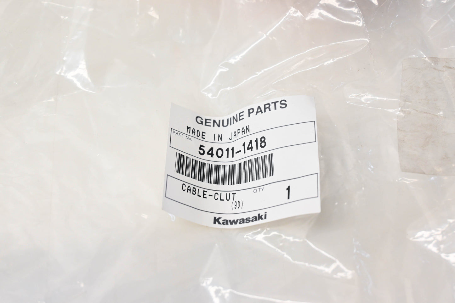 New OEM Kawasaki 54011-1418 Clutch Cable NOS