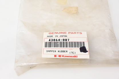 New OEM Kawasaki 43064-007 Rubber Brake Line Grommet NOS