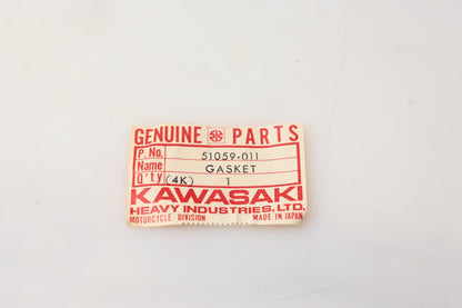 New OEM Kawasaki 51059-011 Fuel Tank Seal NOS