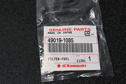 New OEM Kawasaki 49019-1085 Fuel Filter NOS