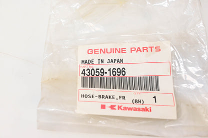 New OEM Kawasaki 43059-1696 Brake Hose NOS