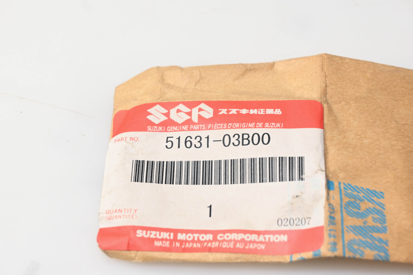 New OEM Suzuki 51631-03B00 Steering Stem Nut NOS