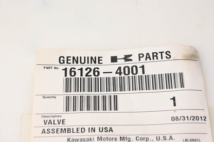 New OEM Kawasaki 16126-4001 Tire Valve Kit NOS
