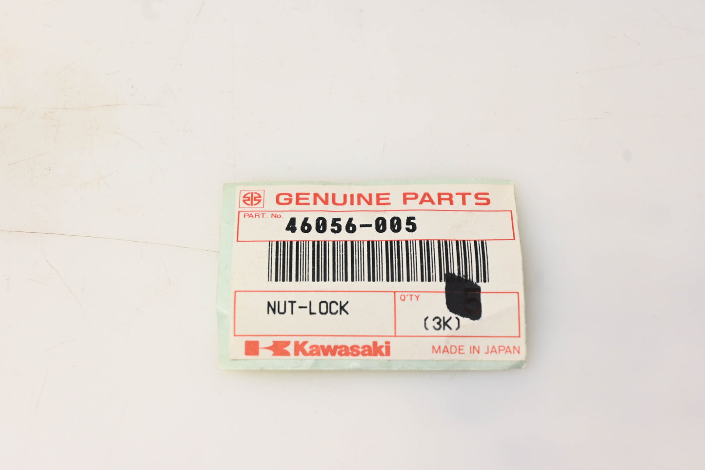New OEM Kawasaki 46056-005 Brake Cable Adjustment Nut NOS