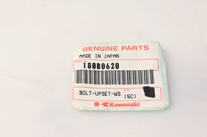 New OEM Kawasaki 180B0620 Upset Bolt NOS