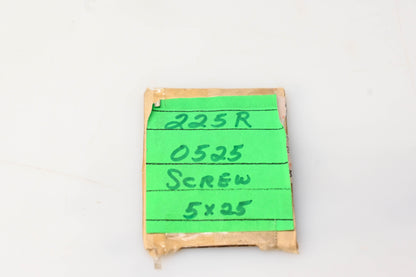 New OEM Kawasaki 225R0525 Screw With Washer NOS