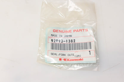 New OEM Kawasaki 92093-1382 Outer Tube Seal NOS