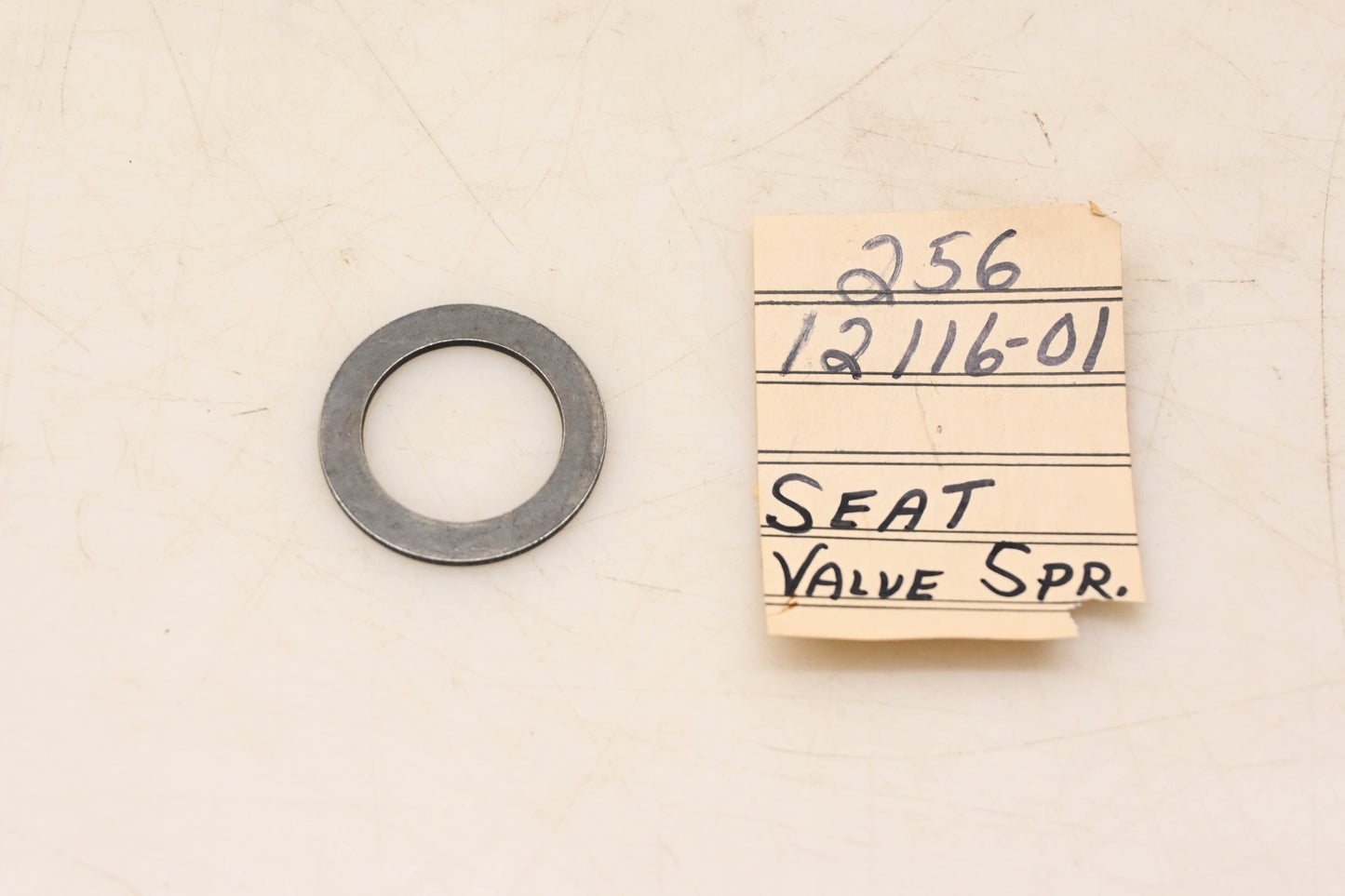 New OEM Yamaha 256-12116-01-00 Valve Spring Seat NOS