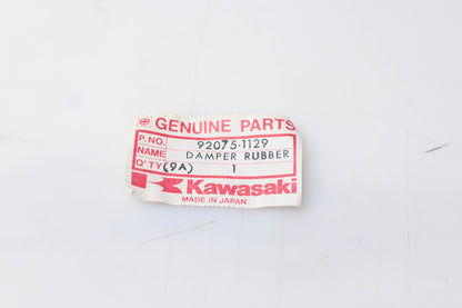 New OEM Kawasaki 92075-1129 Rubber Damper NOS