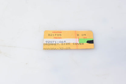 New OEM Kawasaki 92071-064 Side Cover Grommet NOS