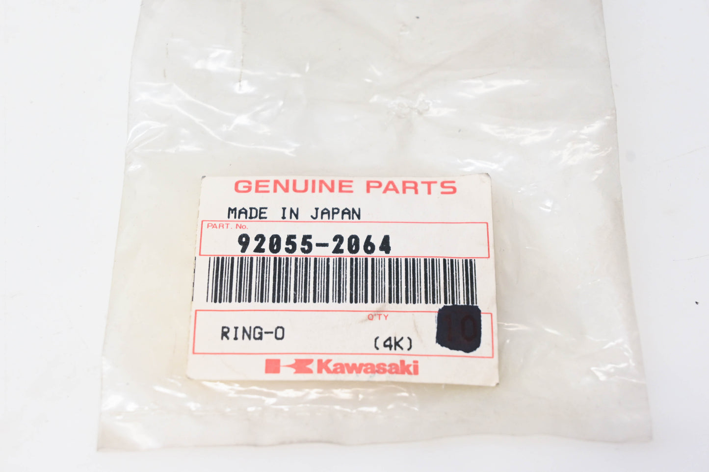 New OEM Kawasaki 92055-2064 O-Ring NOS