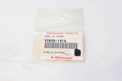 New OEM Kawasaki 92055-1416 Starter Plunger O-Ring NOS