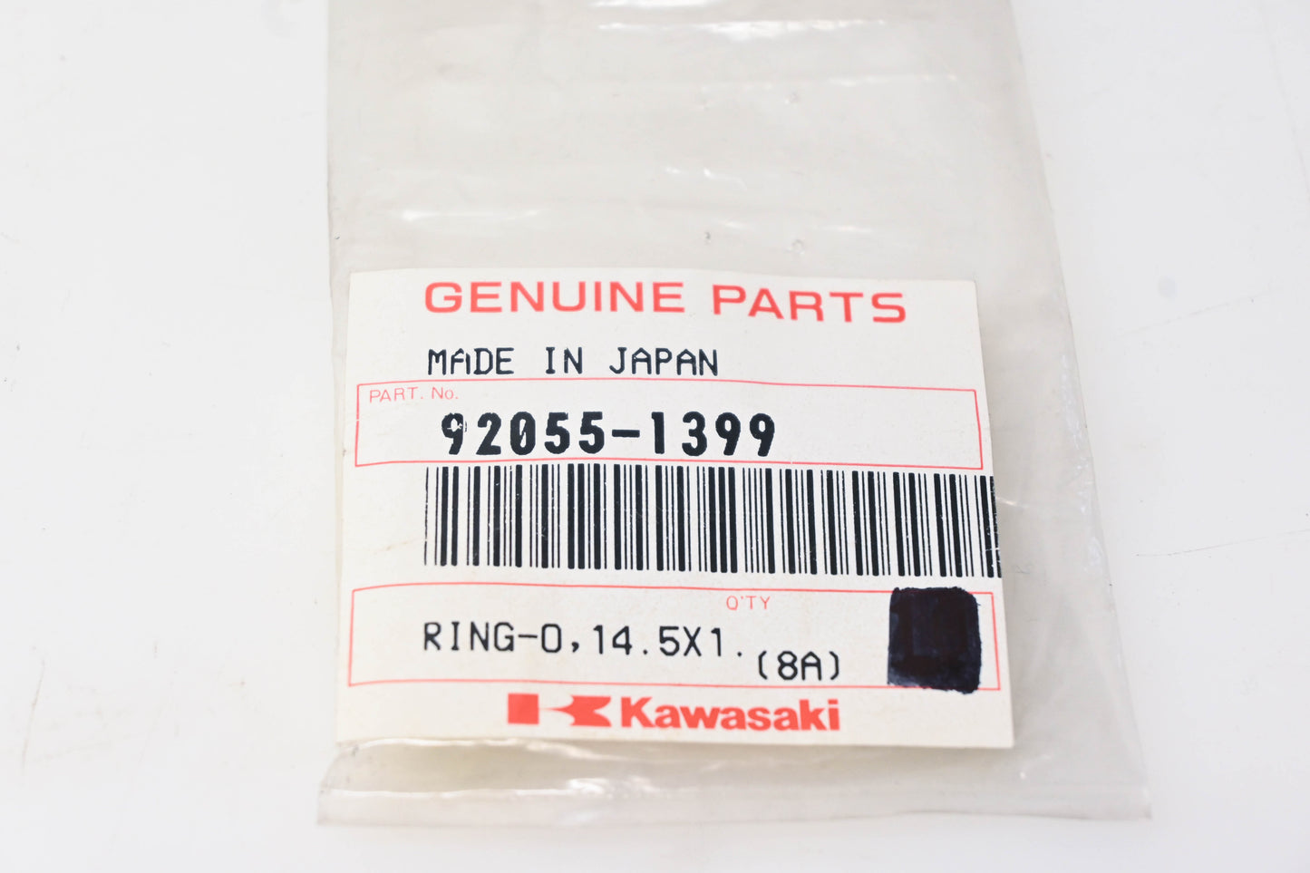 New OEM Kawasaki 92055-1399 O-Ring NOS