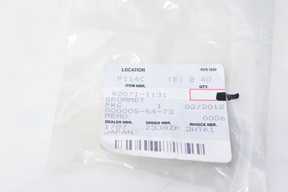 New OEM Kawasaki 92071-1131 Grommet NOS