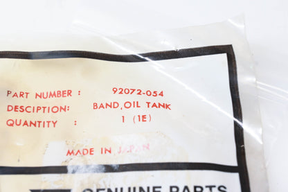 New OEM Kawasaki 92072-054 Oil Tank Band NOS