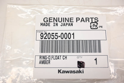 New OEM Kawasaki 92055-0001 Float Chamber O-Ring NOS
