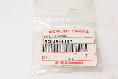 New OEM Kawasaki 92049-1197 Oil Seal NOS