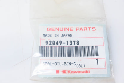 New OEM Kawasaki 92049-1378 Oil Seal NOS