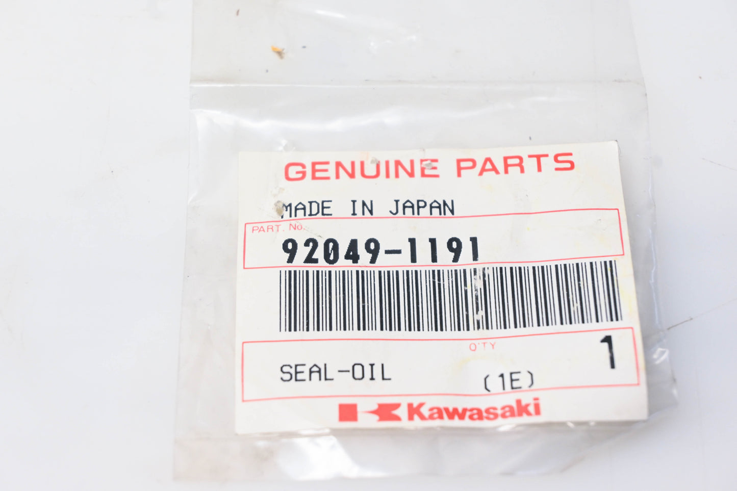 New OEM Kawasaki 92049-1191 Oil Seal NOS