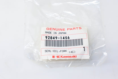 New OEM Kawasaki 92049-1456 Front Fork Oil Seal NOS