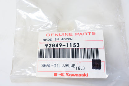 New OEM Kawasaki 92049-1153 Oil Seal Valves Qty 2 NOS