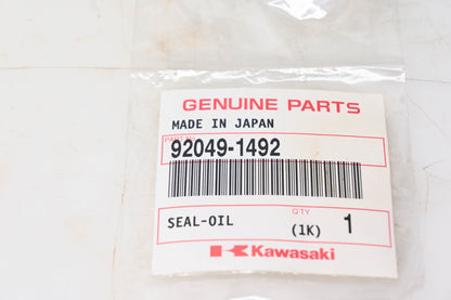 New OEM Kawasaki 92049-1492 Oil Seal NOS