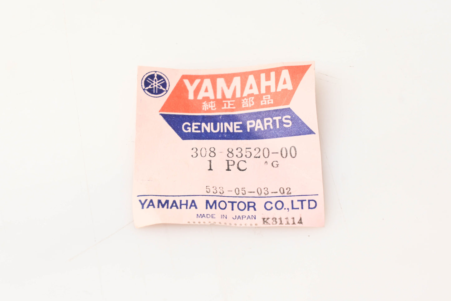 Yamaha 308-83520-00-00 Socket Cord Assembly NOS