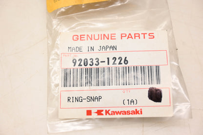 New OEM Kawasaki 92033-1226 Piston Snap Ring NOS