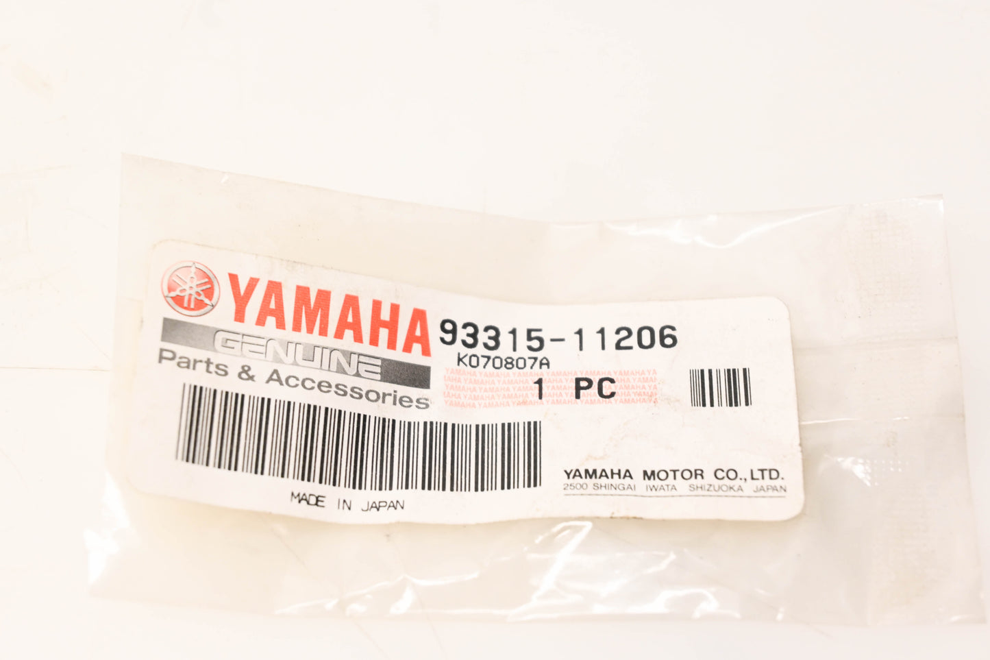 Yamaha 93315-11206-00 Cylinder Bearing NOS