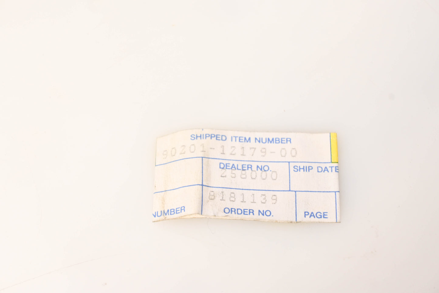 Yamaha 90201-12179-00 Washer NOS