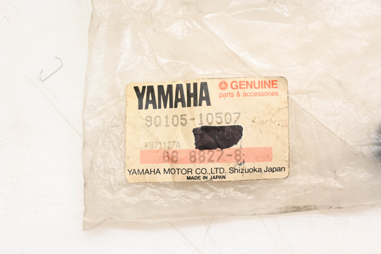 New OEM Yamaha 90105-10507-00 Bolt NOS