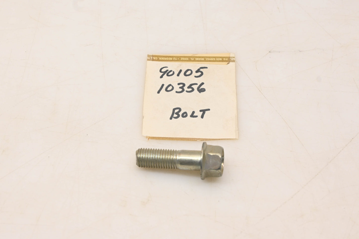 New OEM Yamaha 90105-10356-00 Bolt Washer Based NOS