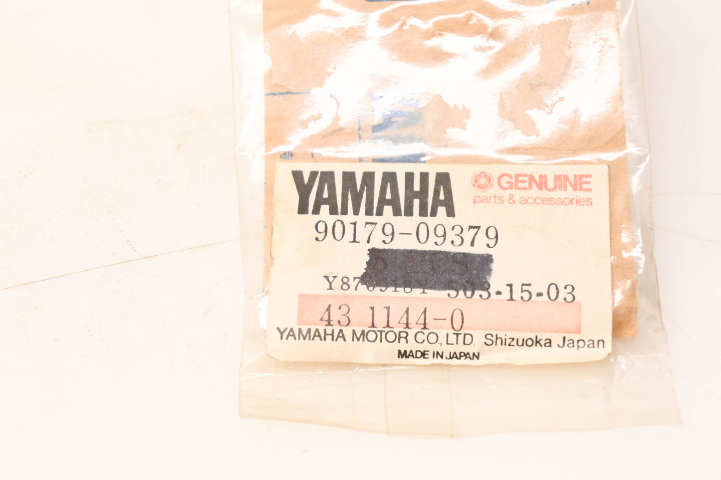 Yamaha 90179-09379-00 Nuts Qty 2 NOS